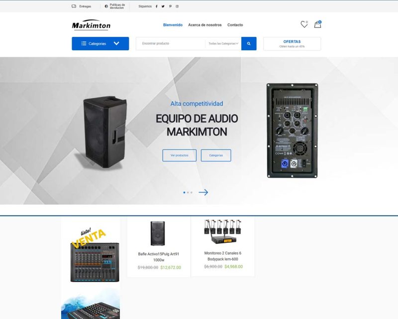 Markimton web